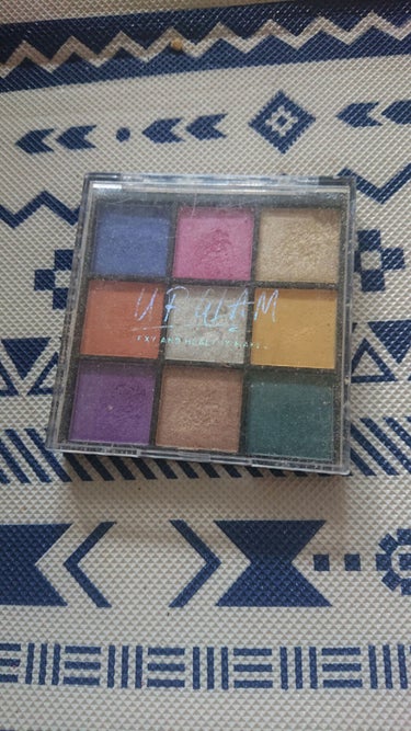 UR GLAM　BLOOMING EYE COLOR PALETTE/U R GLAM/アイシャドウパレットを使ったクチコミ（1枚目）