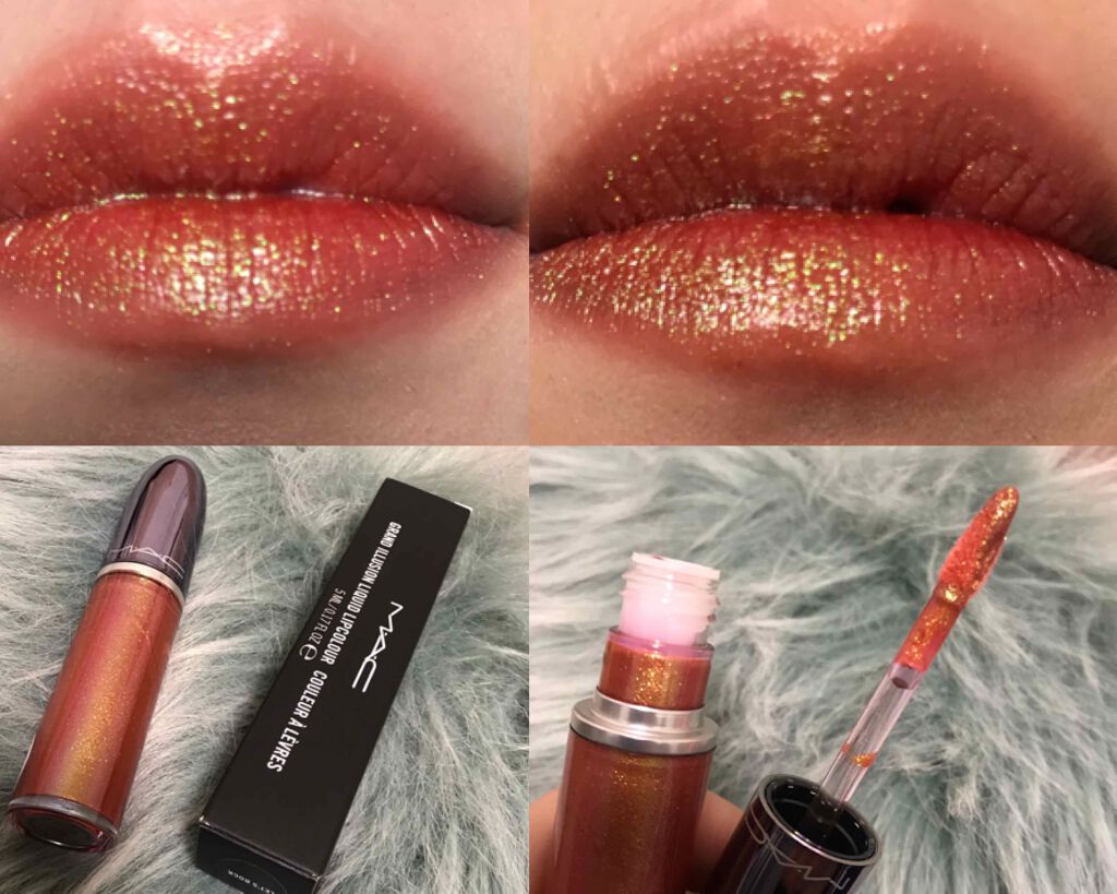 グランドイリュージョン リキッド リップカラー/M・A・C/リップグロスを使ったクチコミ（1枚目）