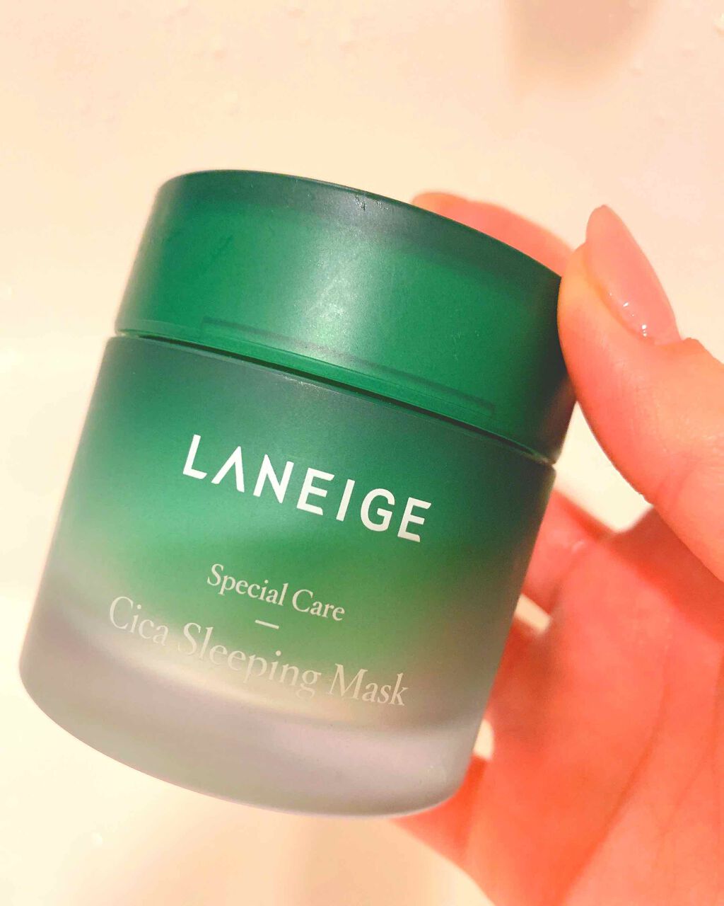 シカスリーピングマスク/LANEIGE/フェイスクリームを使ったクチコミ(1枚目)