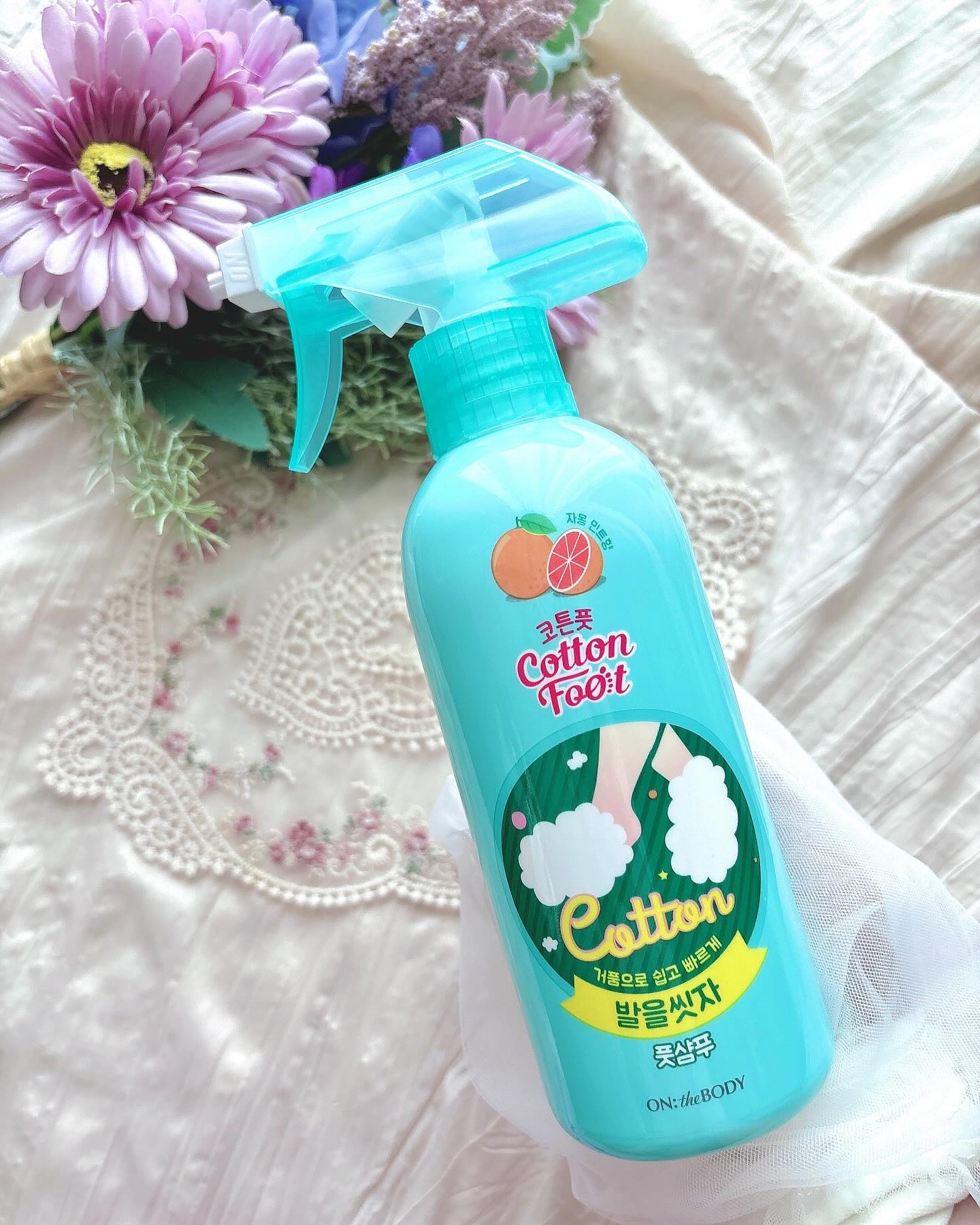 足を洗おう　フットシャンプー/ON: THE BODY/レッグ・フットケアを使ったクチコミ（1枚目）