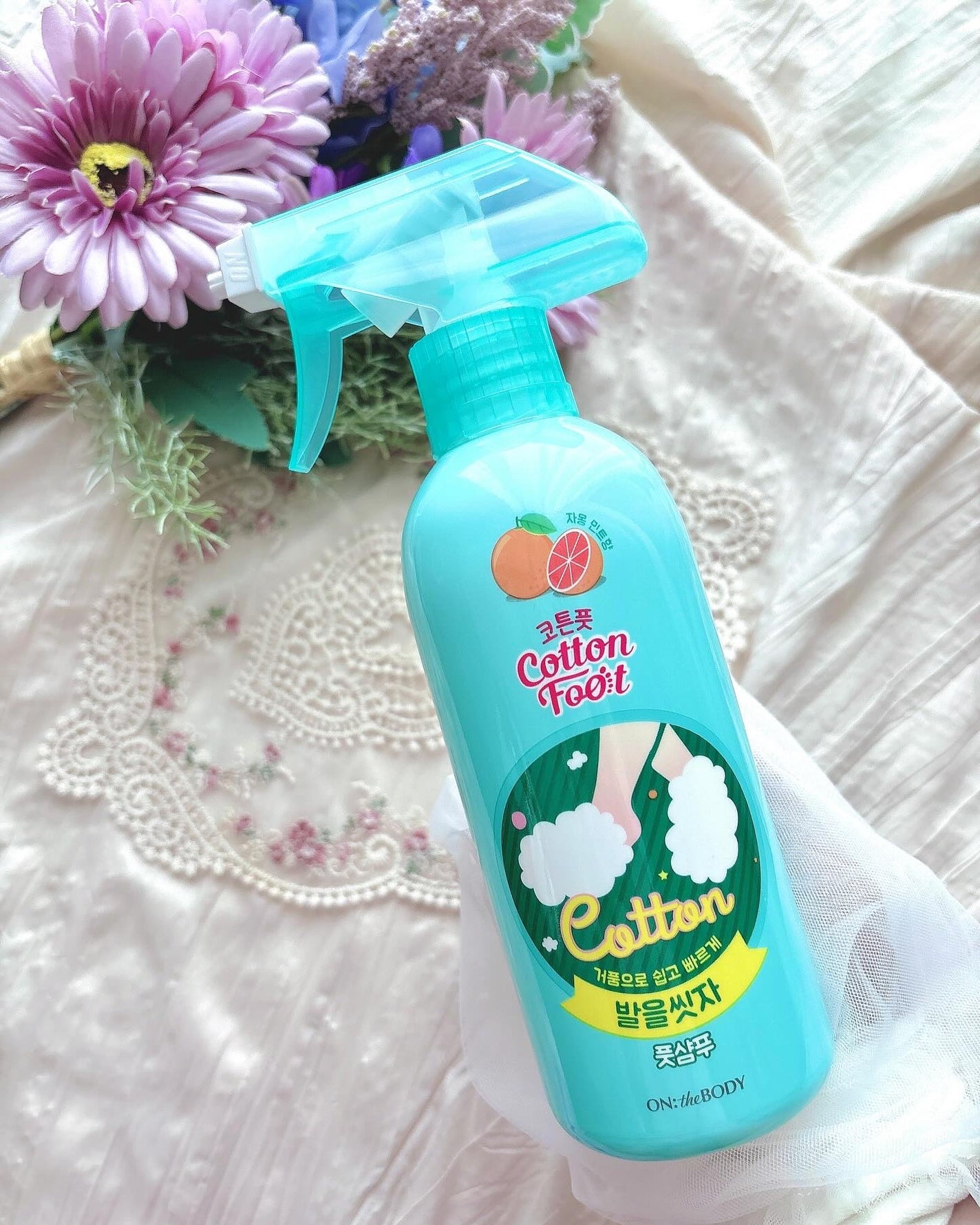 足を洗おう フットシャンプー/ON: THE BODY/レッグ・フットケアを使ったクチコミ(1枚目)