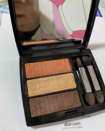 【旧】トリオ ブリック パレット/Dior/アイシャドウパレットを使ったクチコミ(2枚目)