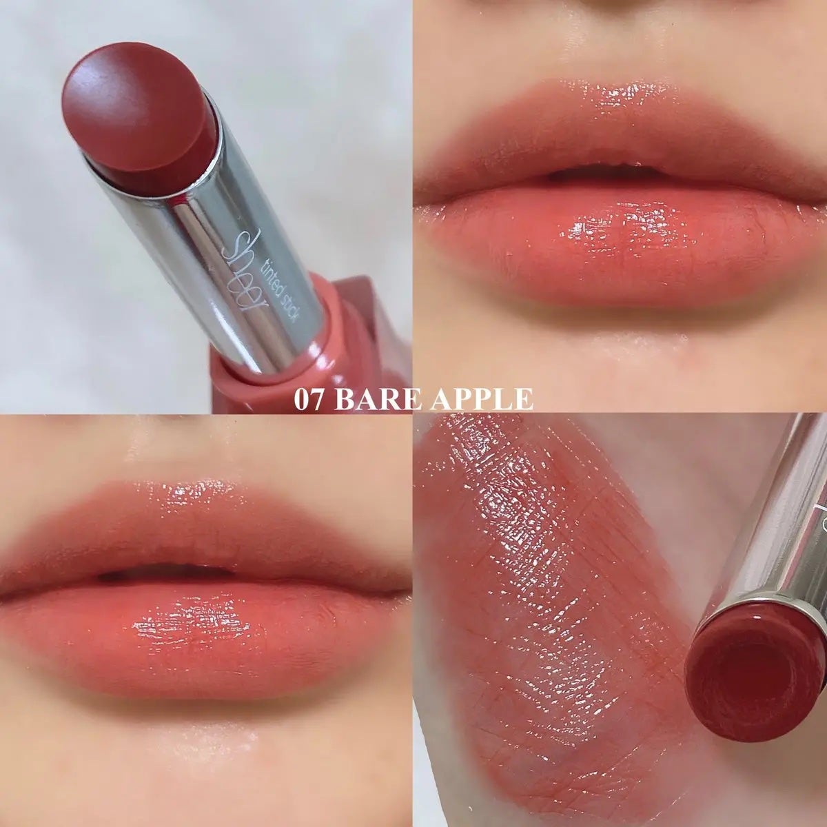 シアーティンテッドスティック/rom&nd/口紅を使ったクチコミ(1枚目)