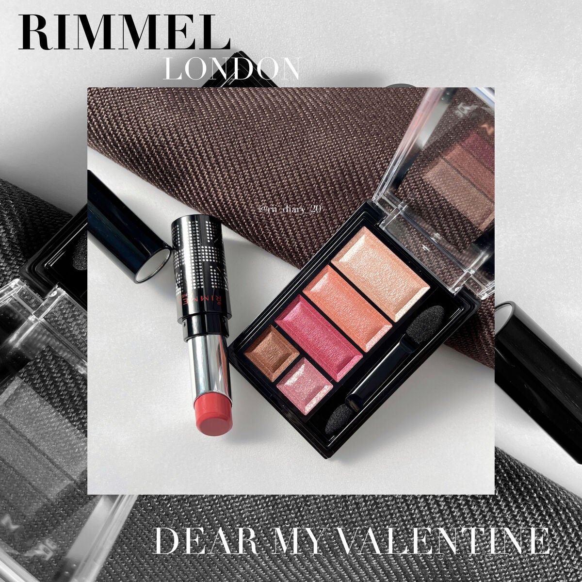 ショコラスウィート アイズ/リンメル ロンドン/アイシャドウパレットを使ったクチコミ(1枚目)