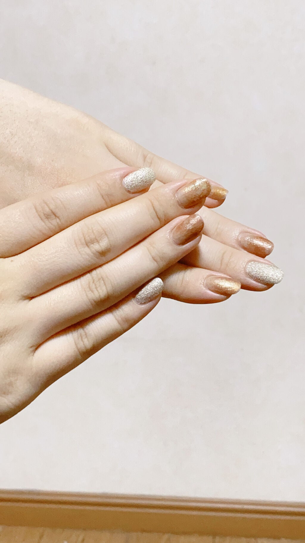 ネイルホリック Nude color/ネイルホリック/マニキュアを使ったクチコミ(2枚目)