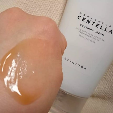 センテラ スージングクリーム/SKIN1004/フェイスクリームを使ったクチコミ(4枚目)