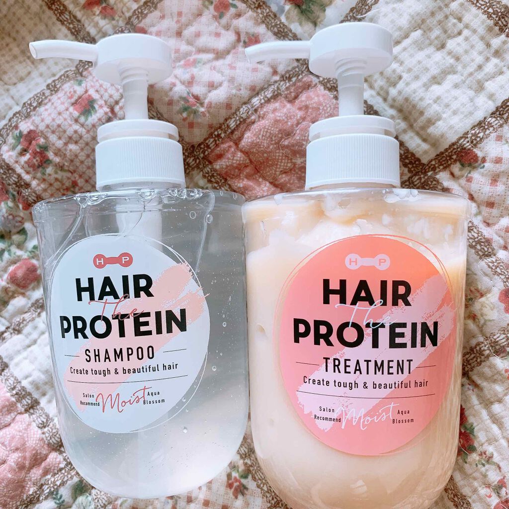 モイストシャンプー／ヘアトリートメント/ヘアザプロテイン/市販シャンプーを使ったクチコミ（1枚目）