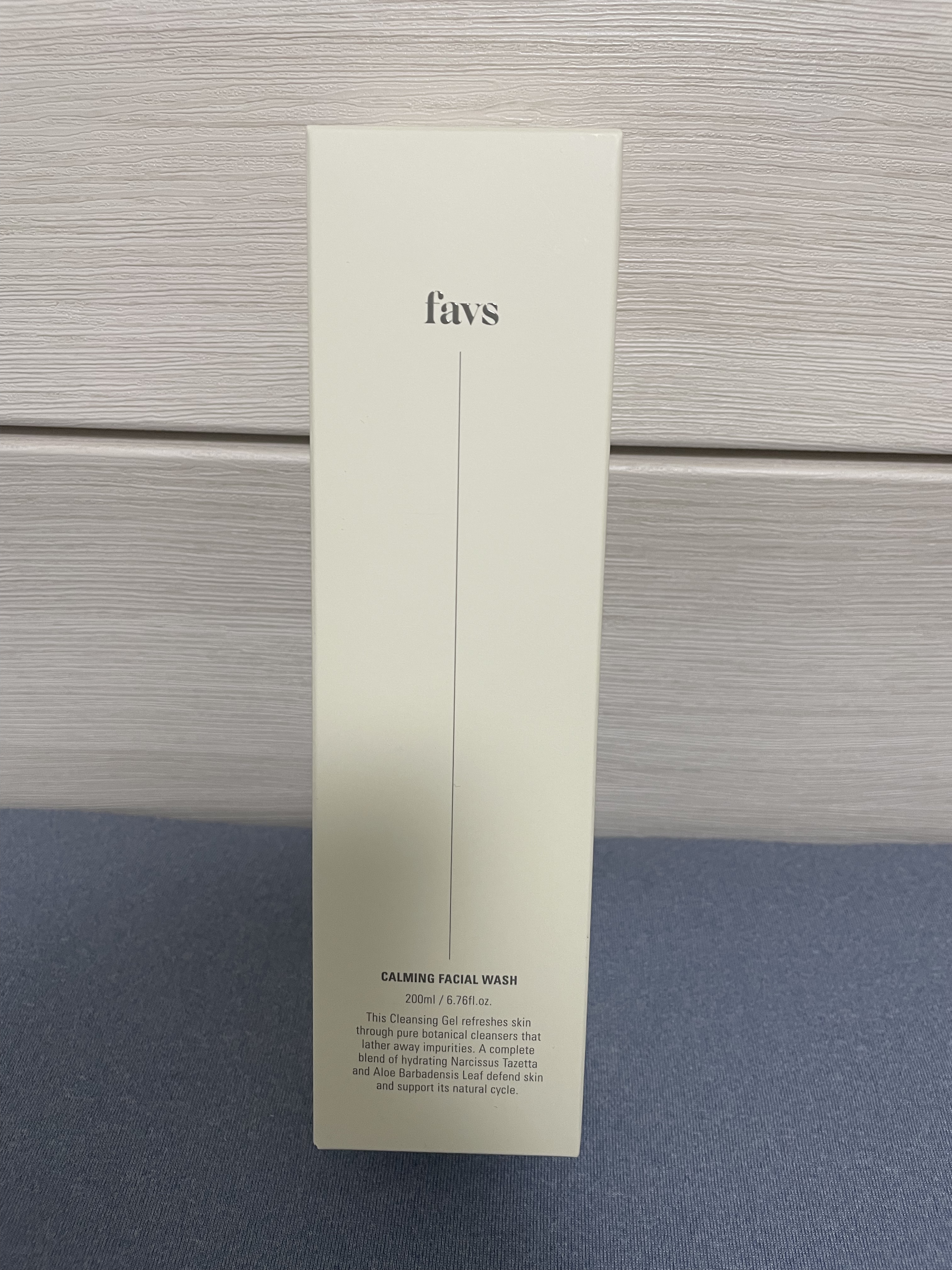 カーミングフェイシャルウォッシュ/favs/洗顔フォームを使ったクチコミ（1枚目）