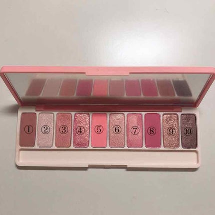 プレイカラー アイシャドウ/ETUDE/アイシャドウパレットを使ったクチコミ(2枚目)