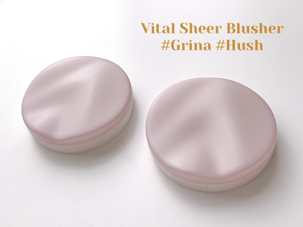 バイタルシアーブラッシャー/Laka/パウダーチークを使ったクチコミ（1枚目）