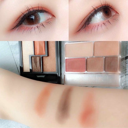 パーフェクトマルチアイズ/キャンメイク/アイシャドウパレットを使ったクチコミ(2枚目)