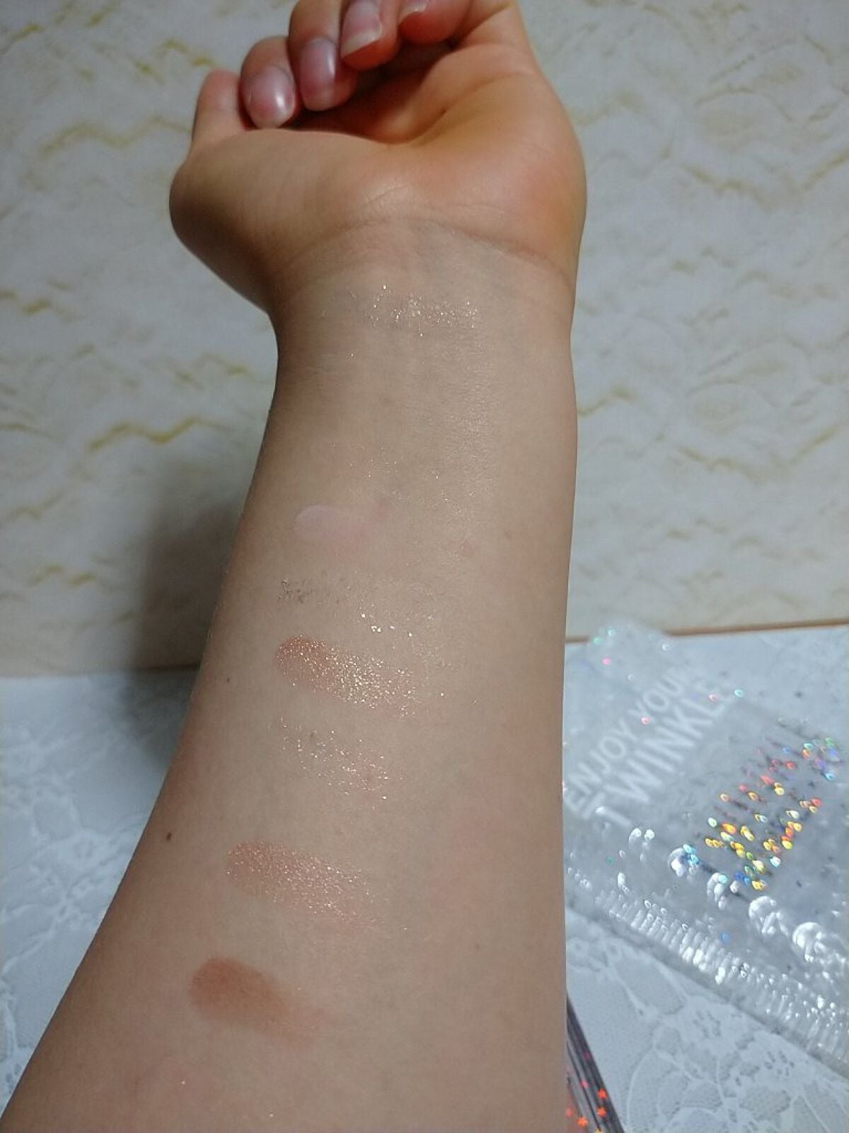 パールグラデーションオールオーバーパレット/TWINKLE POP/アイシャドウパレットを使ったクチコミ(3枚目)