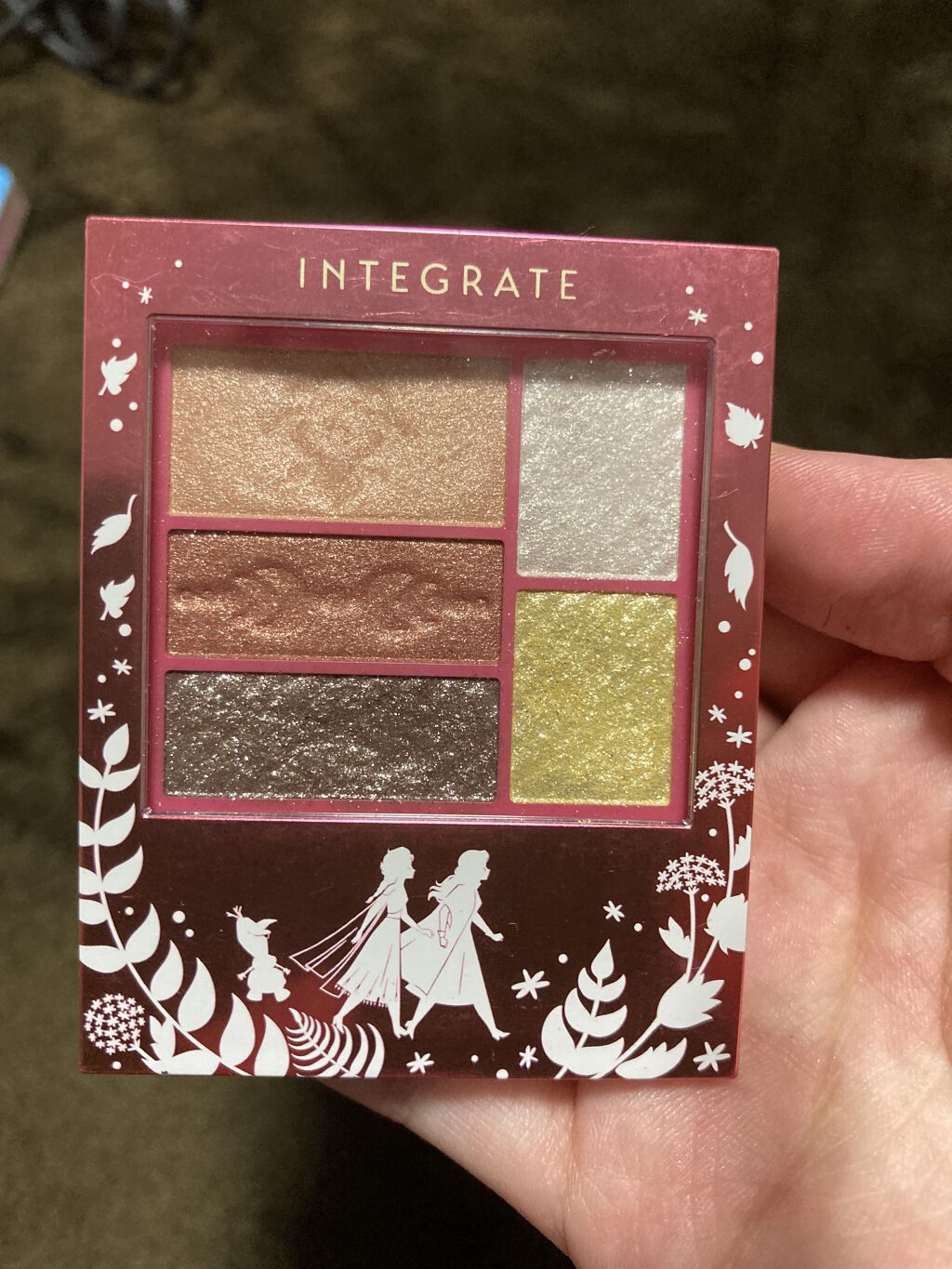 トリプルレシピアイズ/インテグレート/アイシャドウパレットを使ったクチコミ（1枚目）