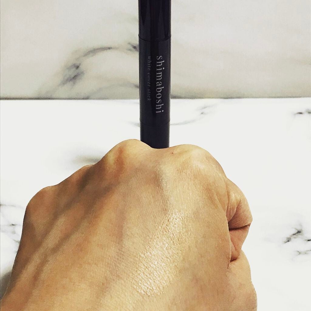 ホワイトカバースティック/shimaboshi/化粧下地を使ったクチコミ(3枚目)