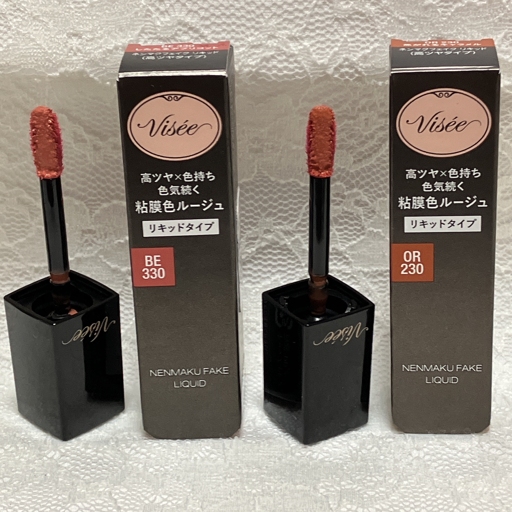 ネンマクフェイク ルージュ/Visée/口紅を使ったクチコミ（3枚目）