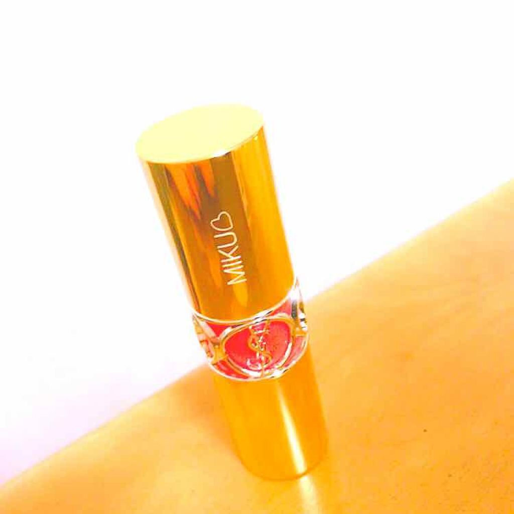 ルージュ ヴォリュプテ シャイン/YVES SAINT LAURENT BEAUTE/口紅を使ったクチコミ(1枚目)