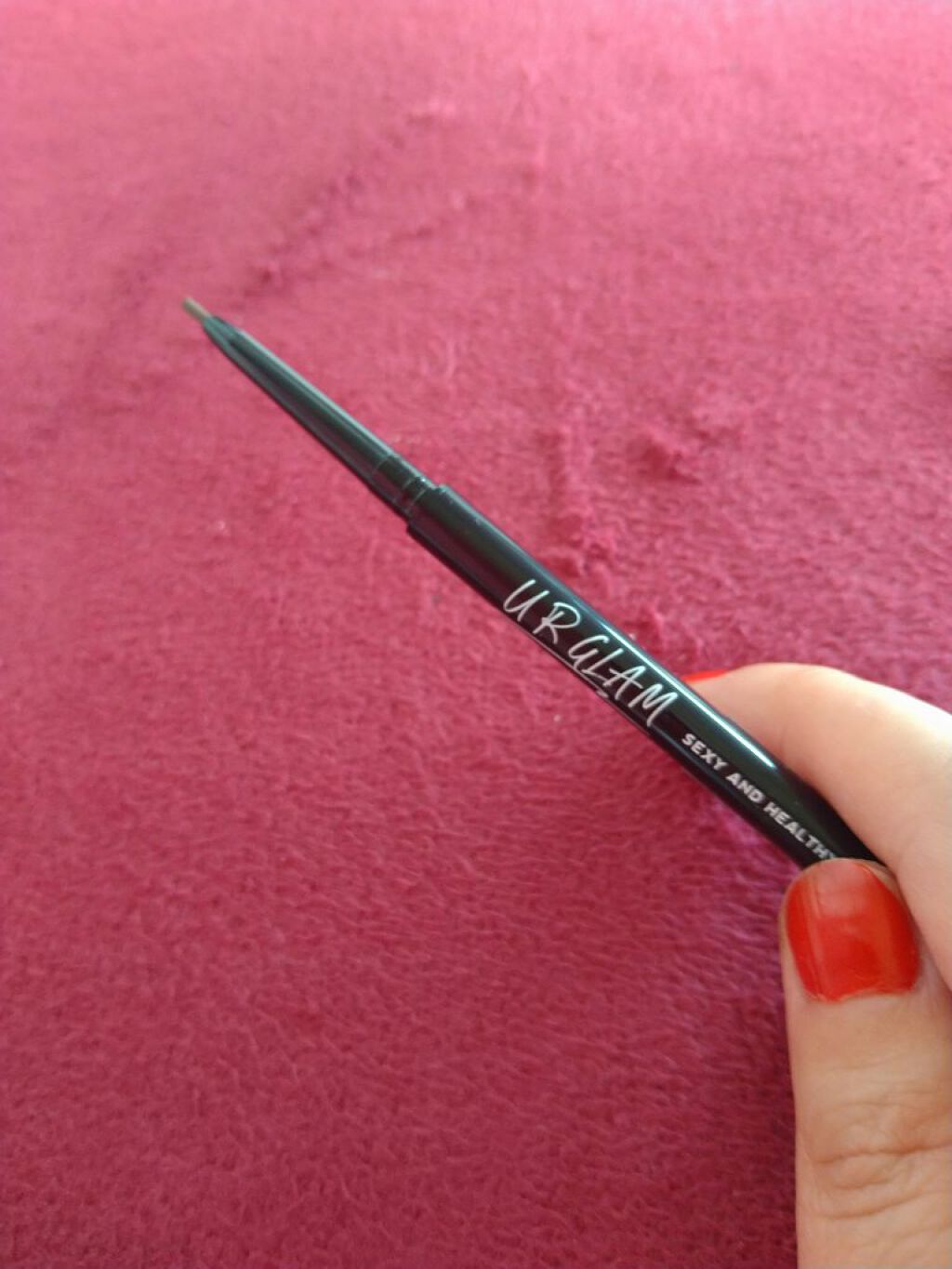 URGLAM　EYEBROW PENCIL（アイブロウペンシル）/U R GLAM/アイブロウペンシルを使ったクチコミ（3枚目）