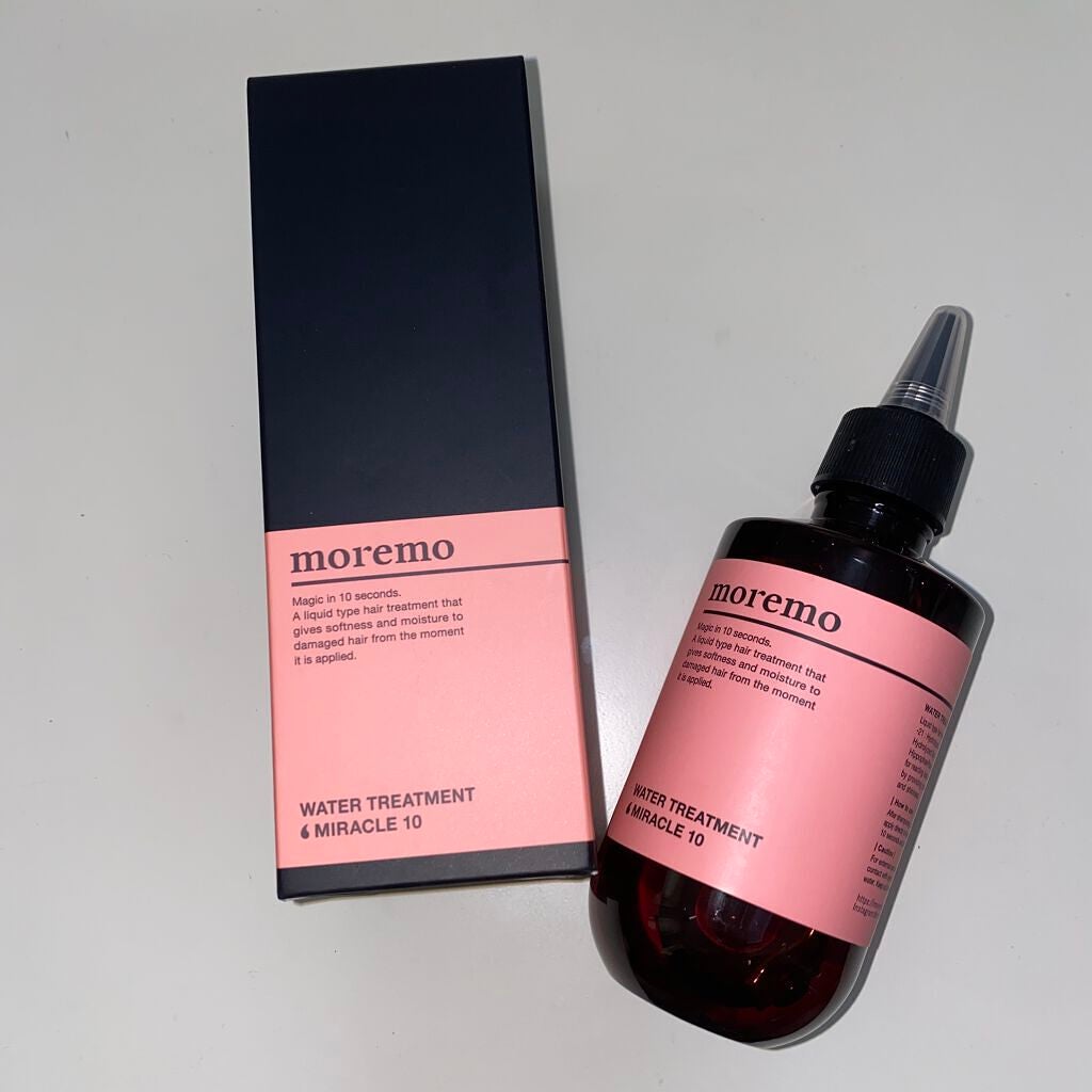 ウォータートリートメントミラクル10/moremo/洗い流すヘアトリートメントを使ったクチコミ(1枚目)