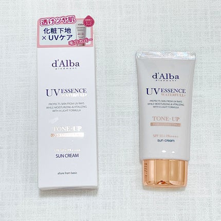 ウォータフルトーンアップサンクリーム/ダルバ/日焼け止めクリームを使ったクチコミ(6枚目)