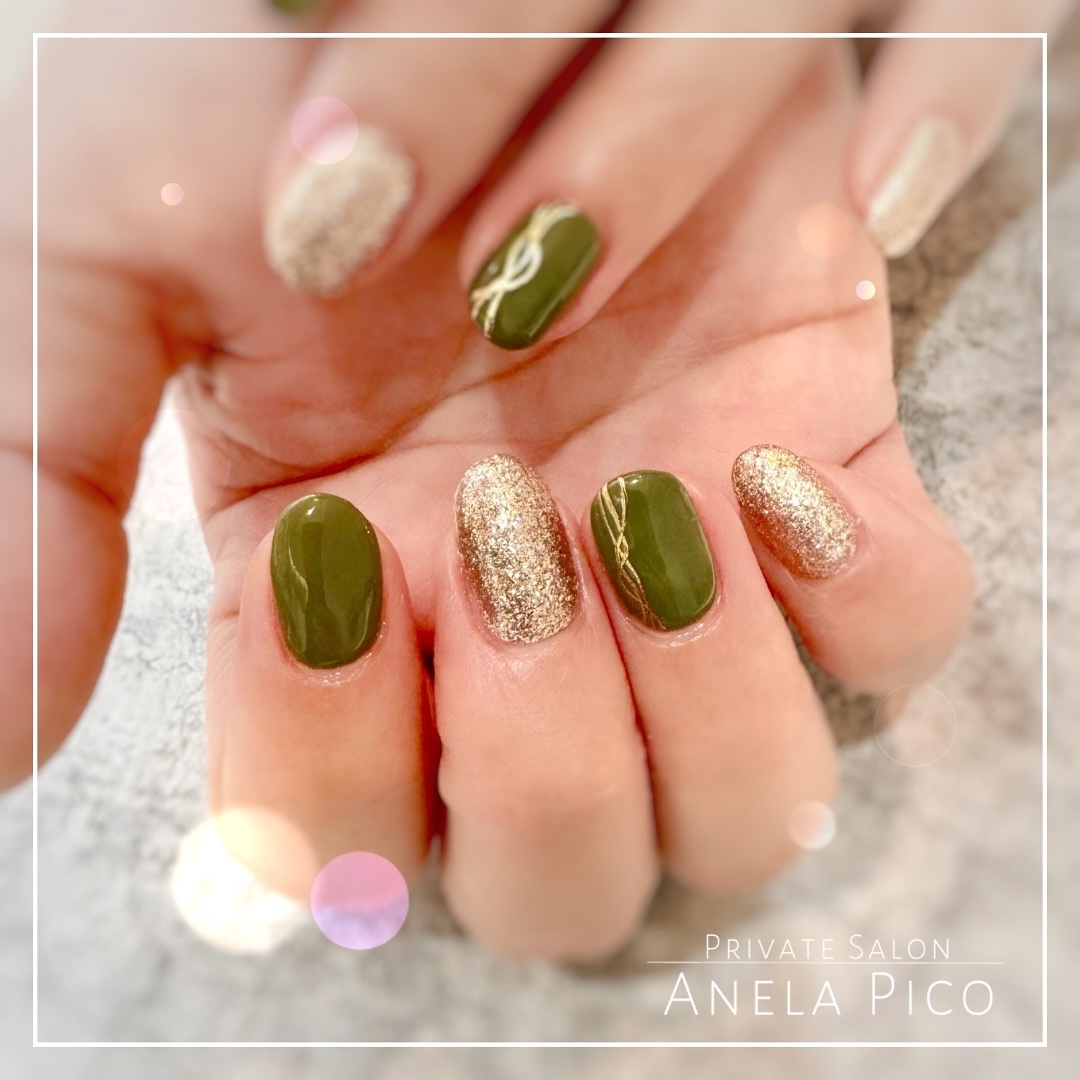 #お正月ネイル,#和柄ネイルのネイルデザイン