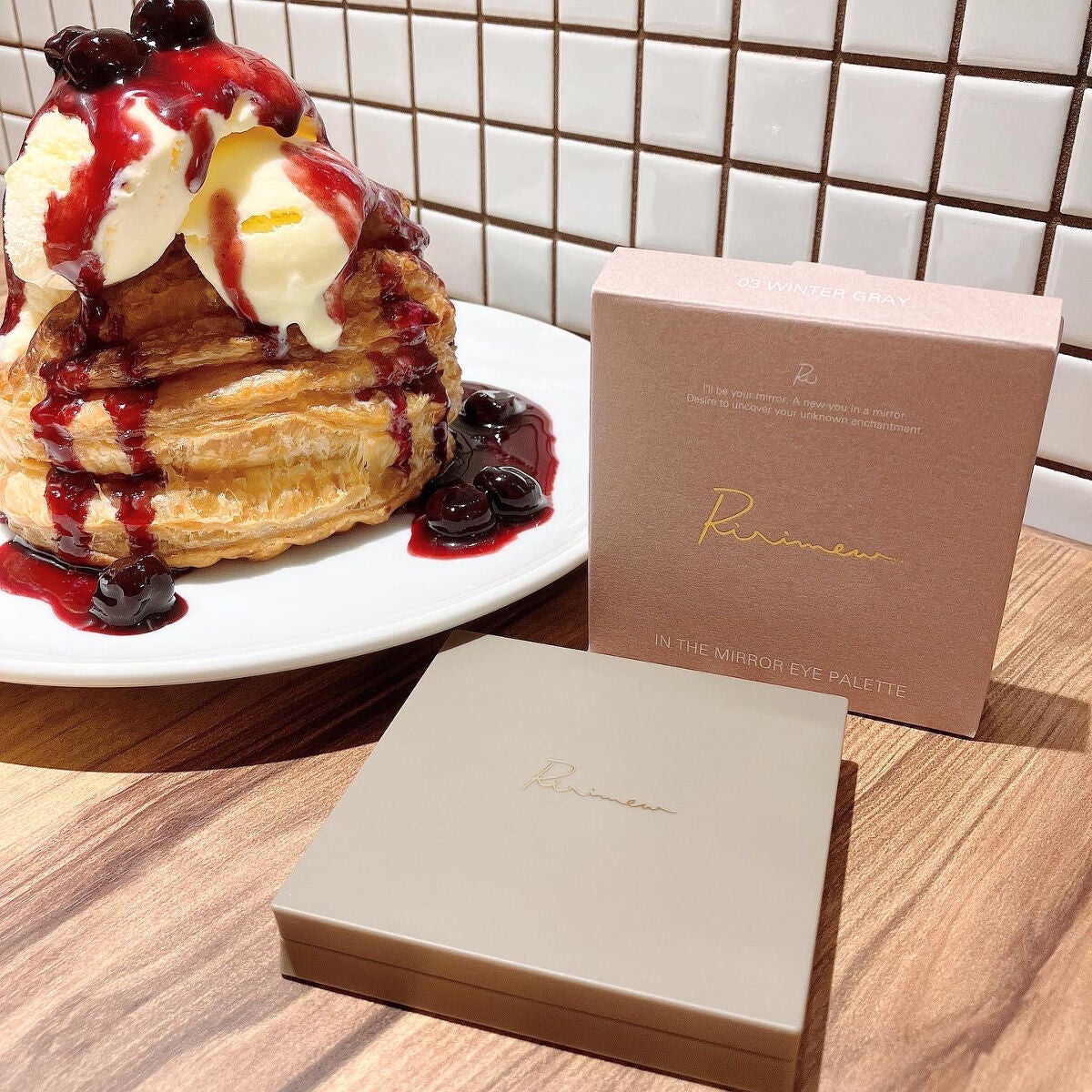インザミラーアイパレット/Ririmew/アイシャドウパレットを使ったクチコミ(1枚目)