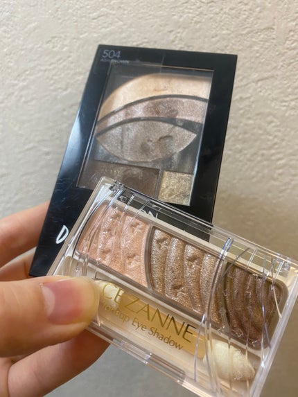 トーンアップアイシャドウ/CEZANNE/アイシャドウパレットを使ったクチコミ(2枚目)