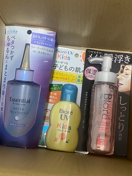 エッセンシャル プレミアム ウォータートリートメント ナチュラルモイスト/エッセンシャル/アウトバストリートメントを使ったクチコミ(1枚目)