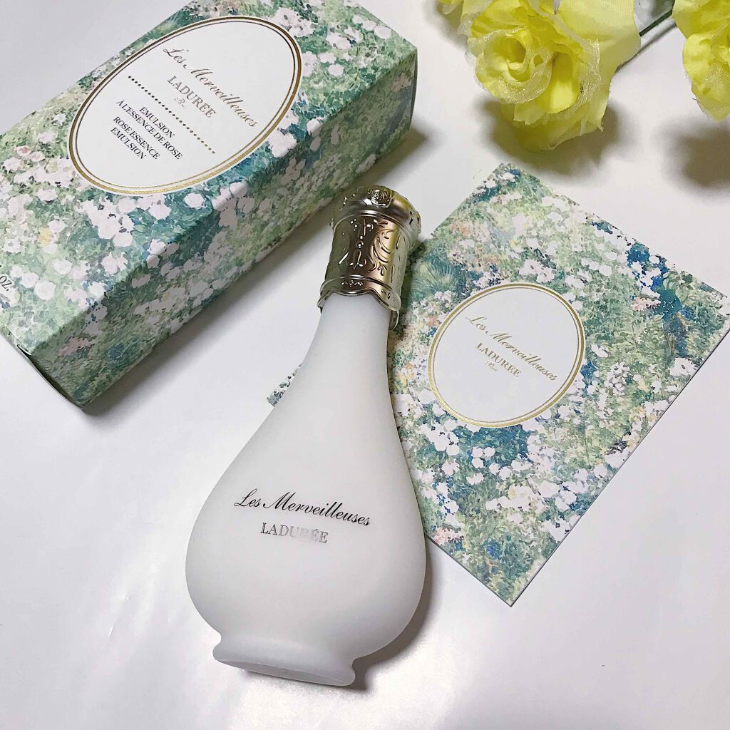 ローズ エッセンス エマルジョン/レ・メルヴェイユーズ ラデュレ/乳液を使ったクチコミ(1枚目)