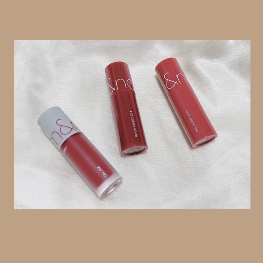 ベストティントエディション ミニリップキット/rom&nd/リップティントを使ったクチコミ(2枚目)