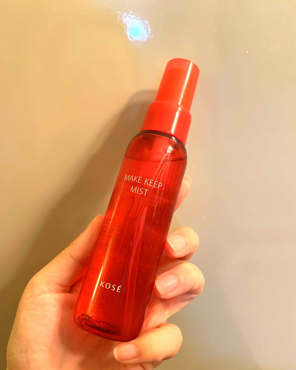 メイク キープ ミスト/コーセーコスメニエンス/フィックスミストを使ったクチコミ（1枚目）