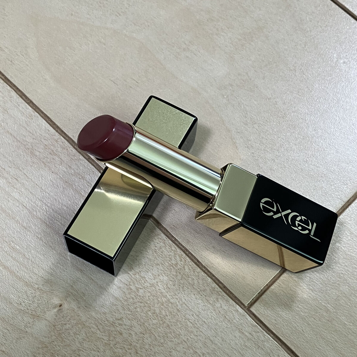 グレイズバームリップ/excel/口紅を使ったクチコミ（2枚目）