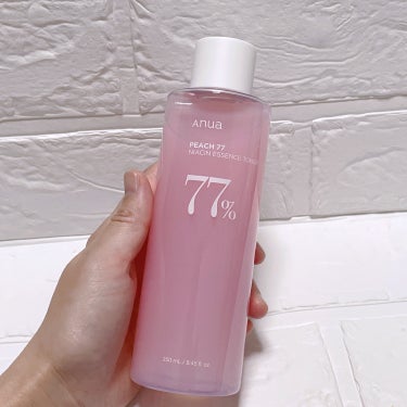 桃77％ナイアシンエッセンストナー 250ml/Anua/化粧水を使ったクチコミ（1枚目）