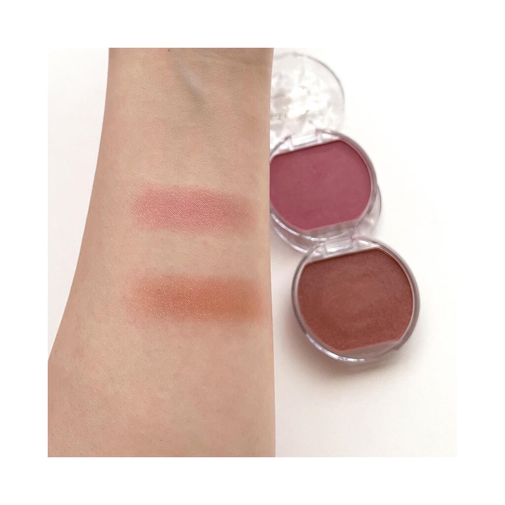 クリームチーク(パールタイプ)/キャンメイク/ジェル・クリームチークを使ったクチコミ(3枚目)