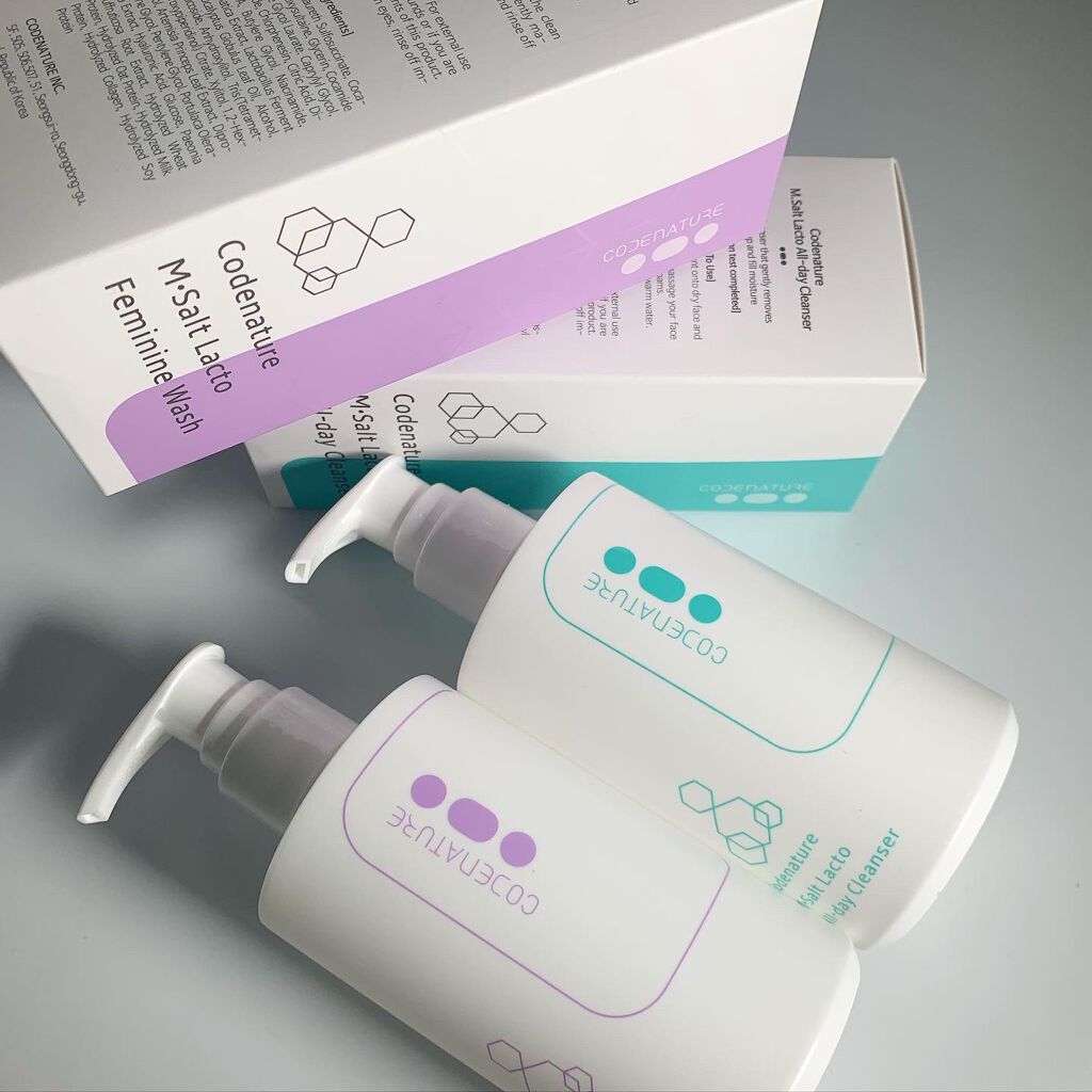 エム・ソルトラクトフェミニンウォッシュ/CODENATURE/デリケートゾーンケアを使ったクチコミ（1枚目）