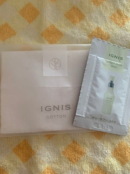 コットン/IGNIS/コットンを使ったクチコミ(2枚目)