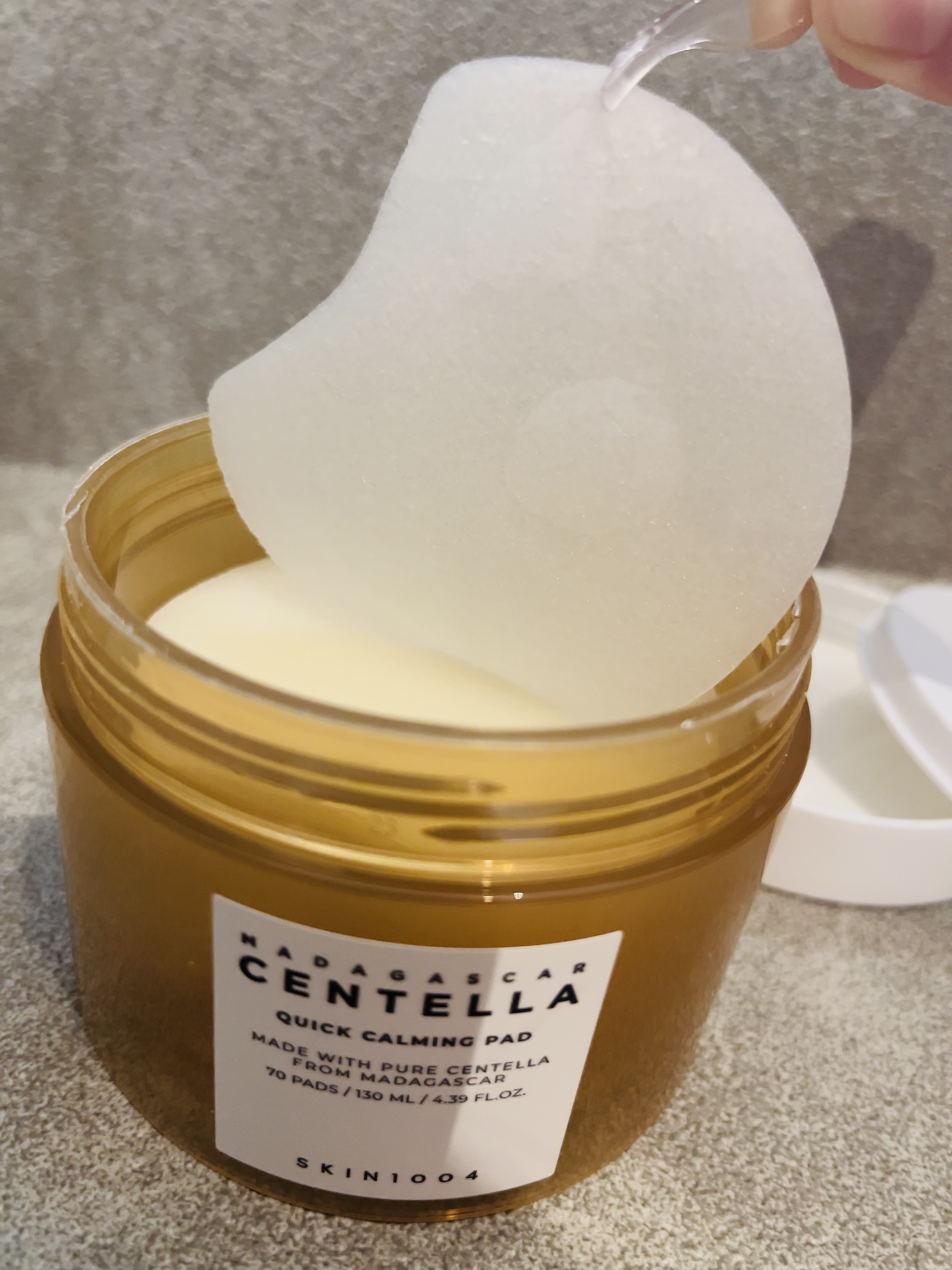 センテラ クイックカーミングパッド/SKIN1004/トナーパッドを使ったクチコミ（2枚目）