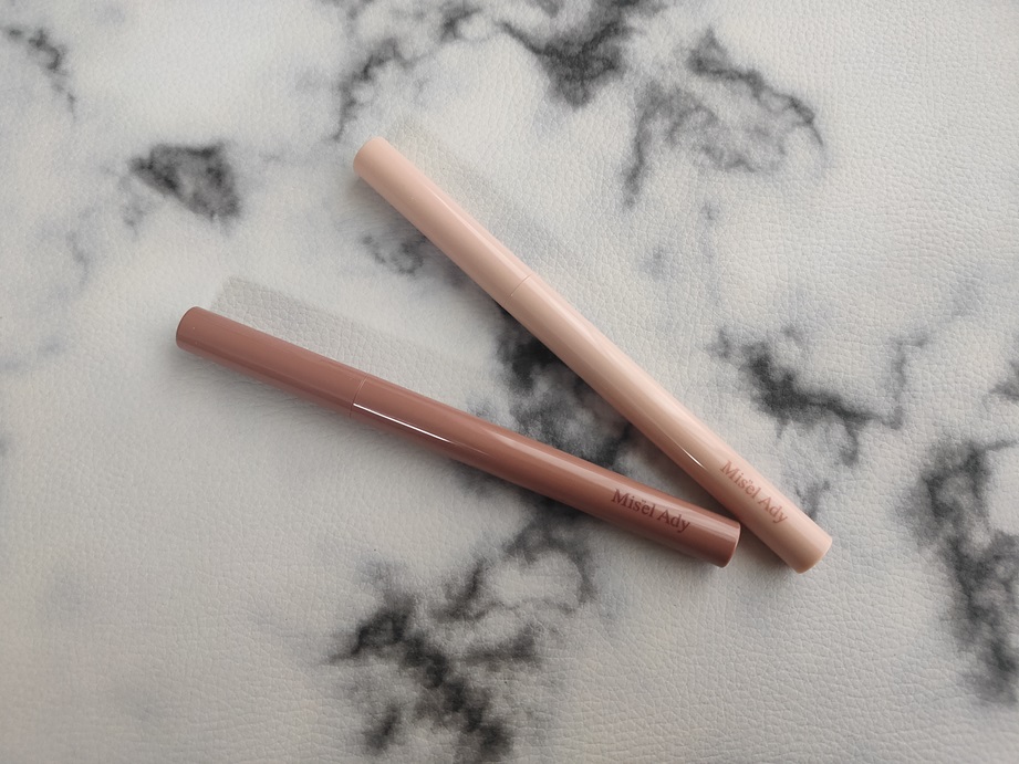 忍ばせ影色ペンシル 202 ピンクブラウン/ミゼルエディ/ペンシルアイライナーを使ったクチコミ（1枚目）