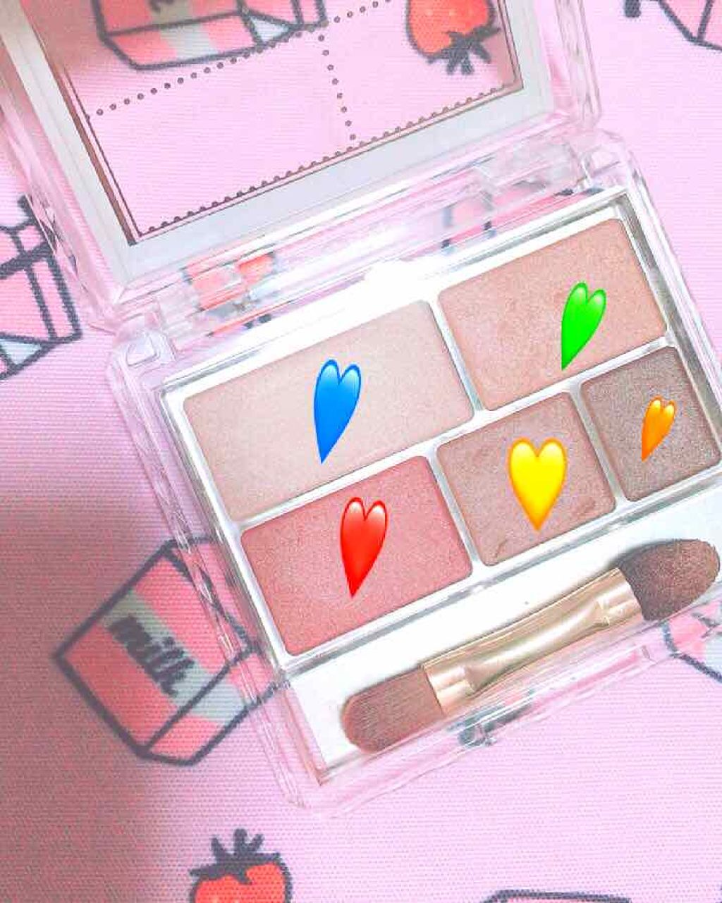 パーフェクトマルチアイズ/キャンメイク/アイシャドウパレットを使ったクチコミ(1枚目)