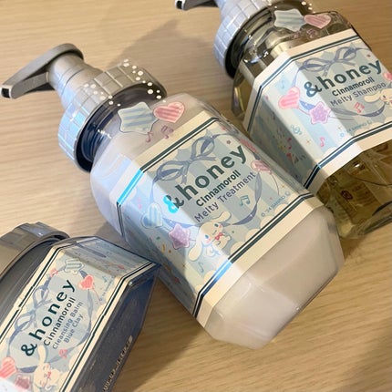 試してみた】アンドハニー シナモロール メルティ シャンプー 試してみた】アンドハニー シナモロール メルティ シャンプー