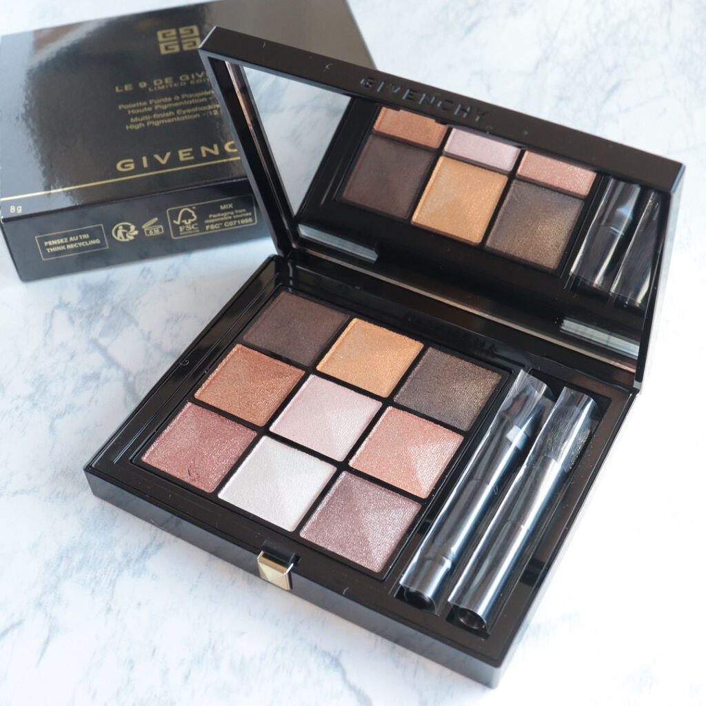 ル・ヌフ・ジバンシイ/GIVENCHY/アイシャドウパレットを使ったクチコミ（2枚目）
