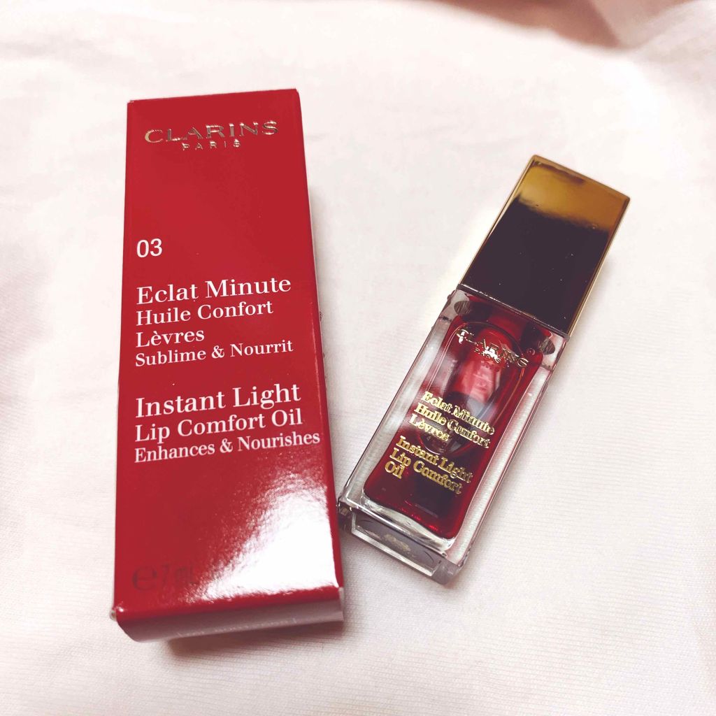コンフォート リップオイル /CLARINS/リップグロスを使ったクチコミ（1枚目）