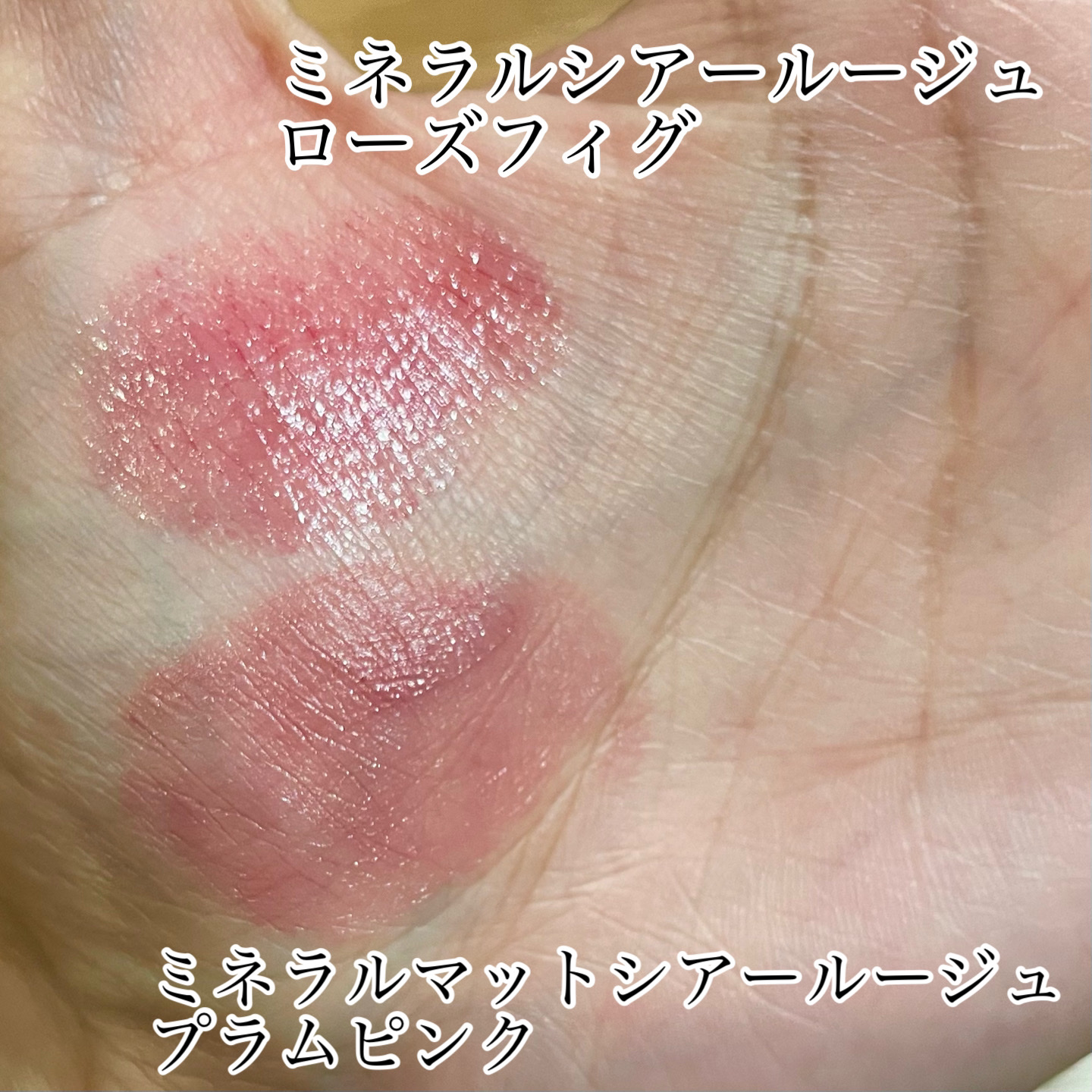 ミネラルシアールージュ/エトヴォス/口紅を使ったクチコミ（2枚目）