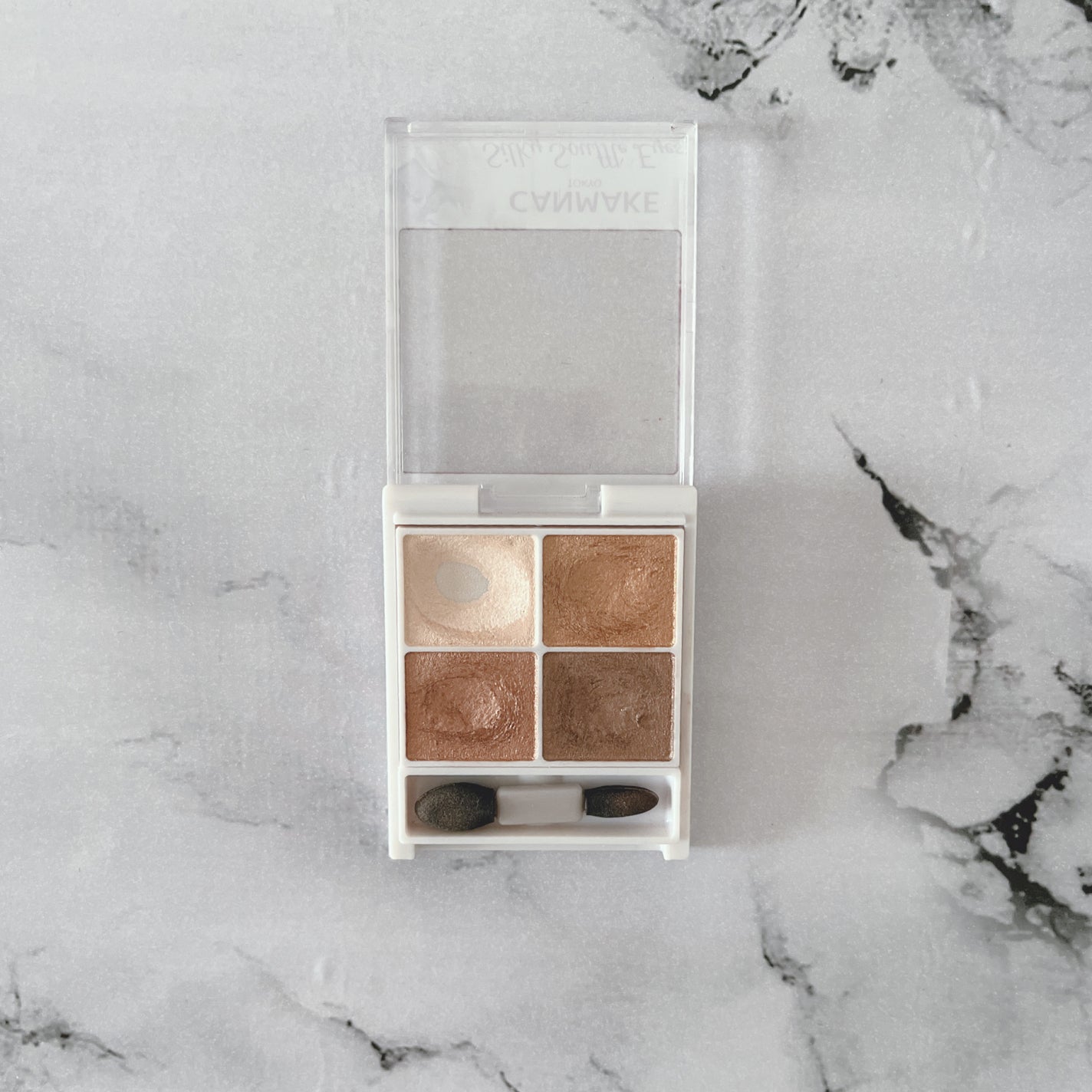 シルキースフレアイズ/キャンメイク/アイシャドウパレットを使ったクチコミ(2枚目)