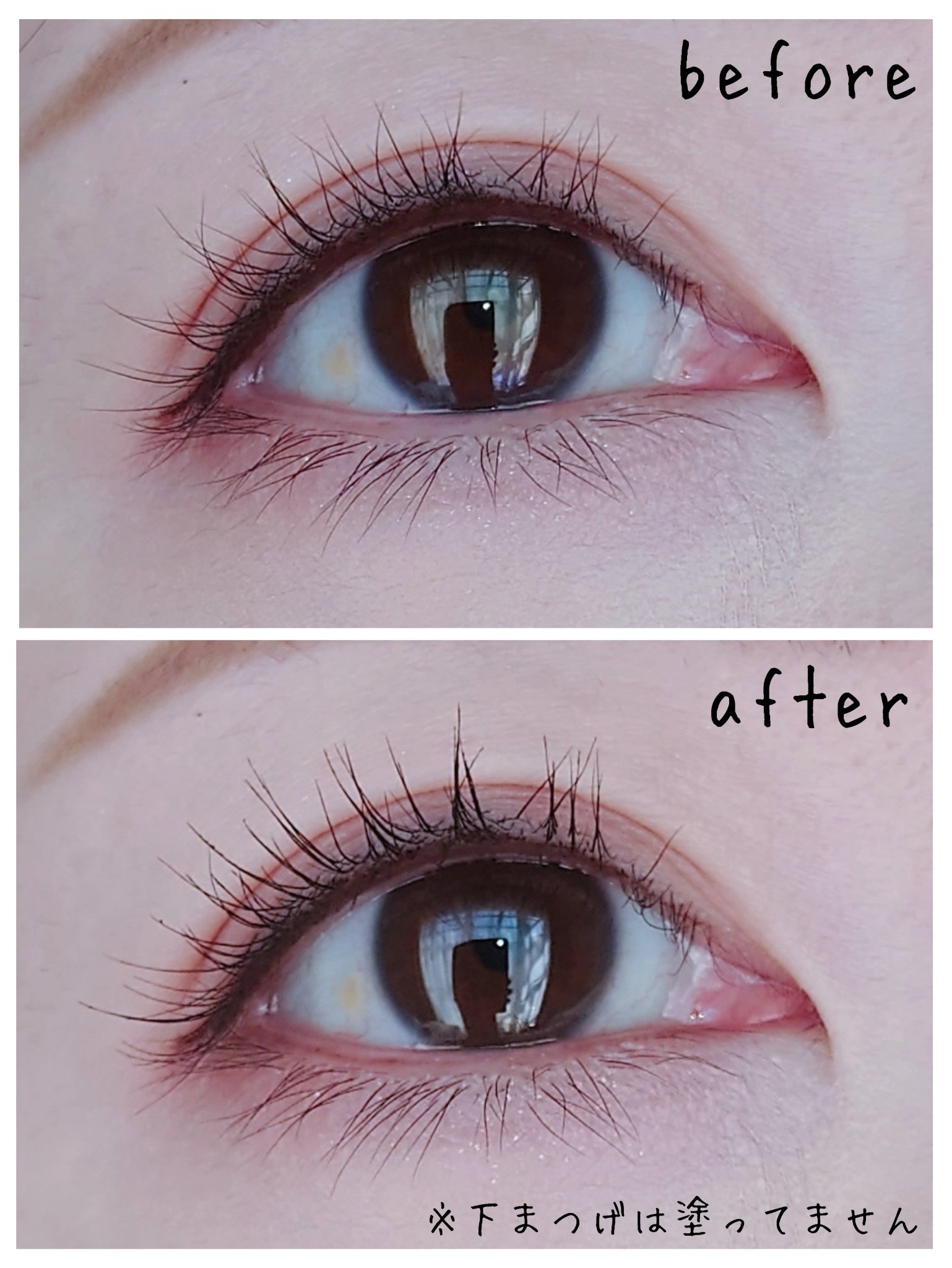 MD インスパイアロングラッシュ カーリングマスカラ/mude./マスカラを使ったクチコミ（3枚目）