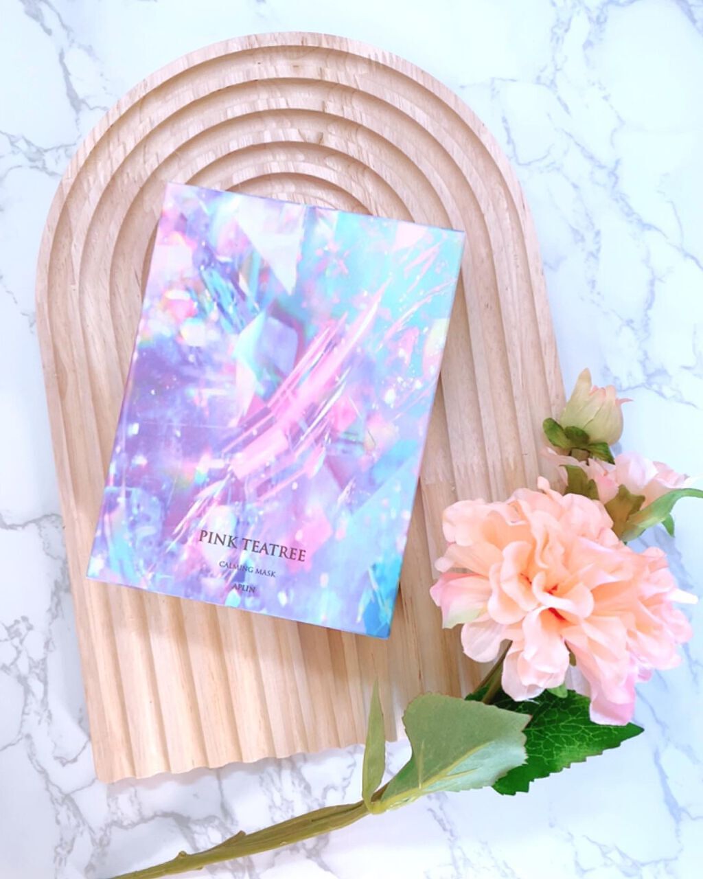 ピンクティーツリーマスクパック/APLIN/シートマスク・パックを使ったクチコミ(1枚目)