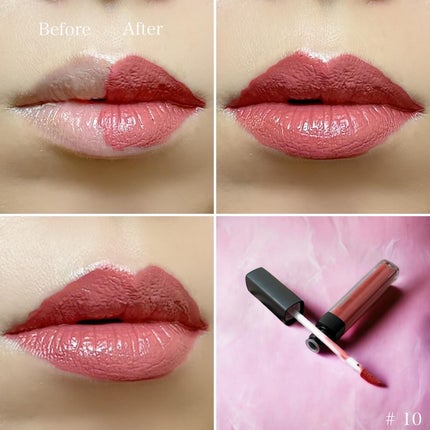 ロングウェア リップグロス/LionWell(ライオンウェル)/リップグロスを使ったクチコミ(9枚目)