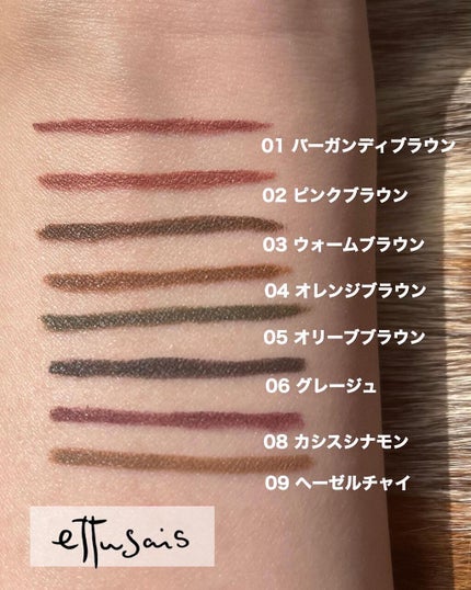 エテュセ ラスティング ジェルライナー/ettusais/ジェルアイライナーを使ったクチコミ(3枚目)