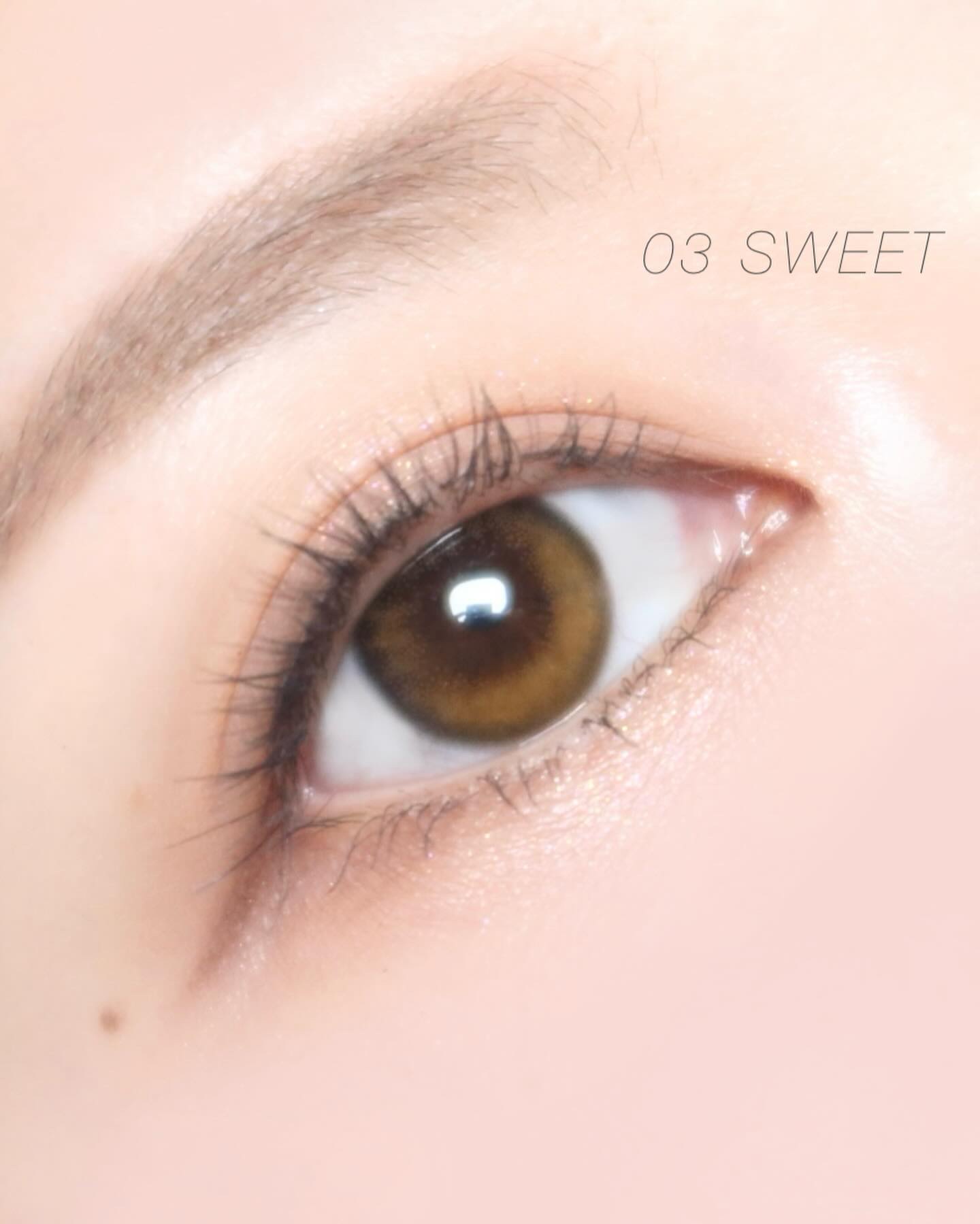 ラッシュオン 03 SWEET(スウィート)/D-UP/つけまつげを使ったクチコミ（3枚目）