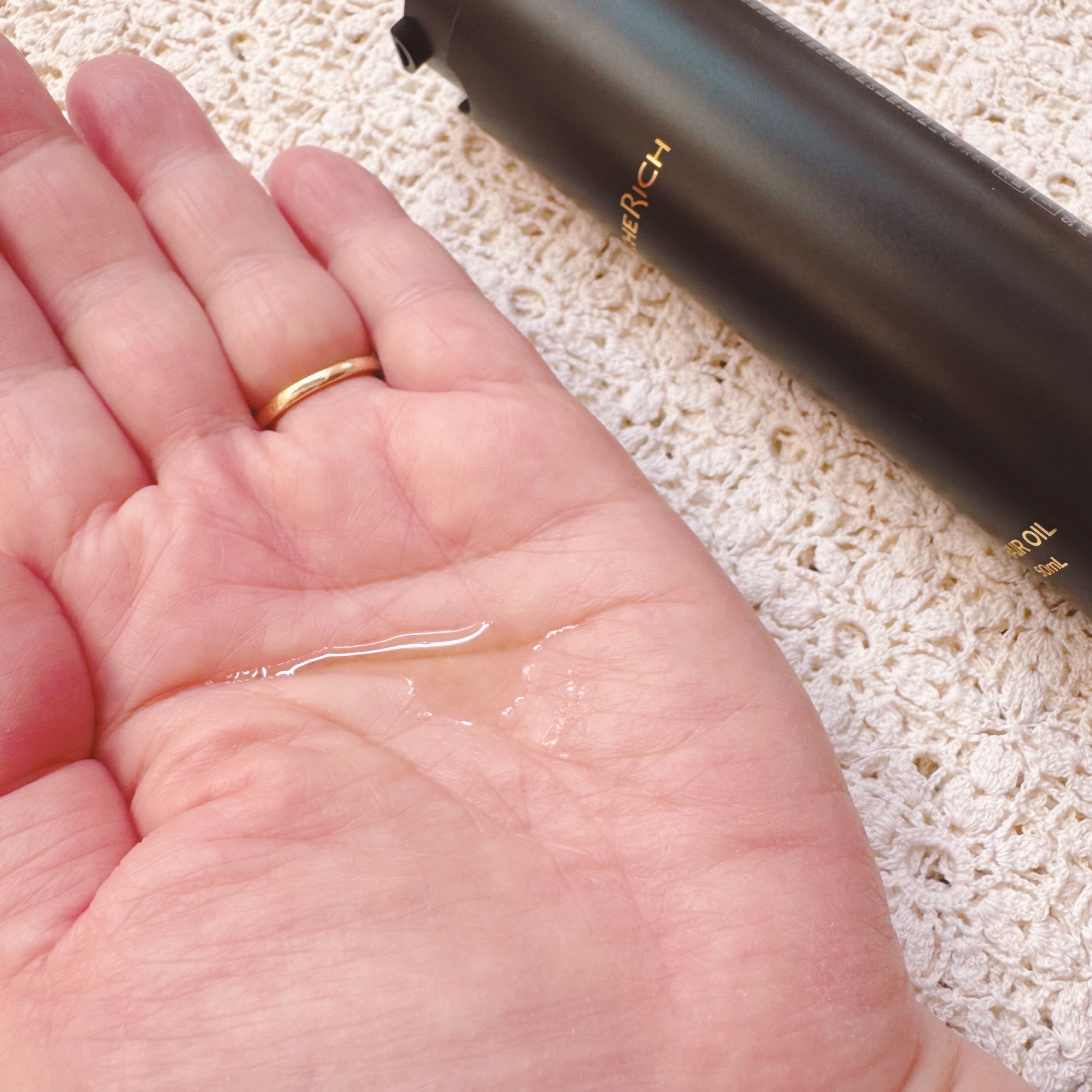 SILK THE RICH ヘアオイルMNM/SILK THE RICH/ヘアオイルを使ったクチコミ（3枚目）