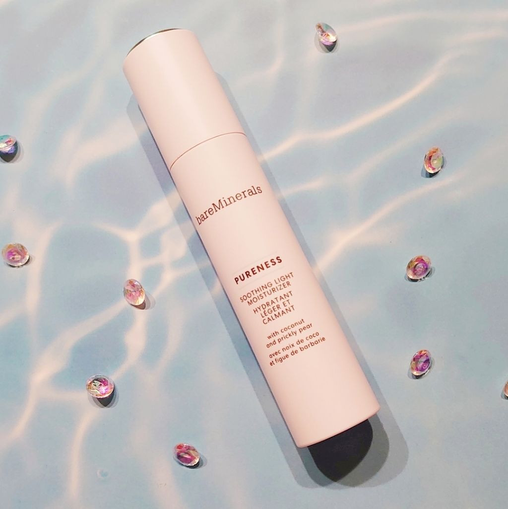 bareMinerals ピュアネス モイスチャライザーのクチコミ「敏感になりがちな肌を、なめらかな感触でやさしく包み込み、うるおいに満ちたしなやかな肌に導く保湿.....」（1枚目）